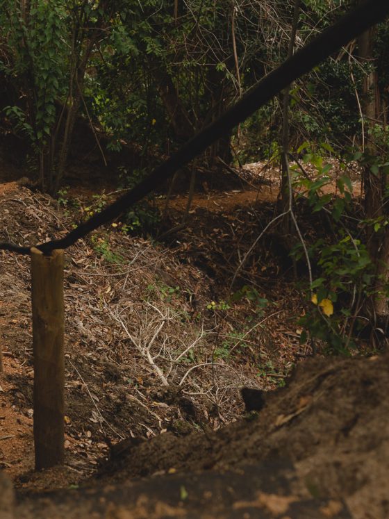 Los recovecos le dan un toque especial al parque